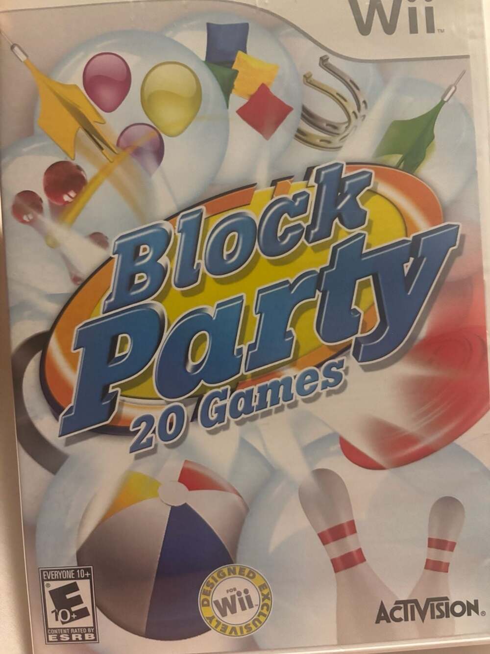 Block Party: 20 Games Nintendo Wii (untested)